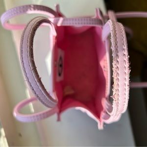 Bubblegum Pink small Telfar shopping bag